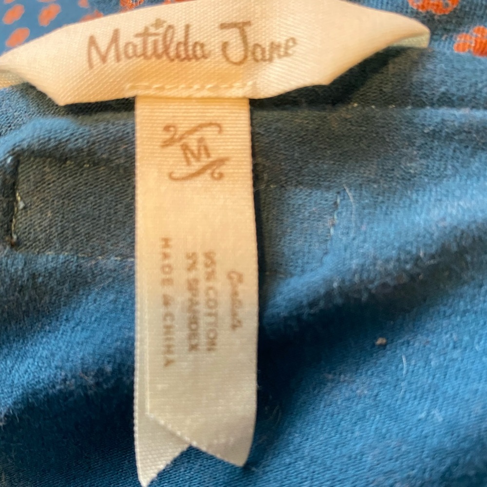 Matilda Jane Reunion Wrap Ruffle Dress Size Medium - Picture 7 of 8
